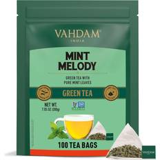 Vahdam Mint Green Tea Bags Low