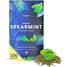 Organic Spearmint Herbal Tea — 100 Tea Tea From