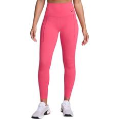 Pink Tights Nike Women's Universa Medium-Support High-Waisted 7/8 Leggings, XL, Aster Pink