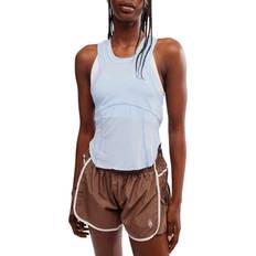 Silver - Women Tops FP Movement Women's Silver Lining Tank, Medium, Oxford Blue