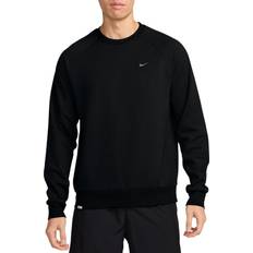 UV Protection Sweaters NIKE Primary Men's Dri-FIT UV Versatile Crewneck Sweatshirt - Black