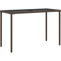 vidaXL brown, glass Garden Top