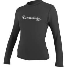 Rash Guards & Base Layers O'Neill O'Neill Wetsuits, LLC Basic Skins Long Sleeves Rashguard Women's Black