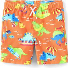 Gymboree Toddler Swim Trunks,Dino Sun Glow,3T