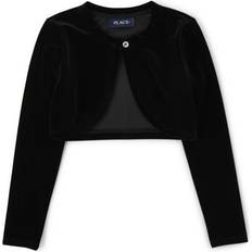 The Children's Place Black Other Sets The Children's Place Girls Velour Shrug Polyester/Spandex