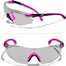 Pink Protective Gear OPTIFENSE VS3 Anti Fog, Premium CLEAR/TINTED Safety Glasses, ANSI Z87 Pink Frame, Tinted Lens