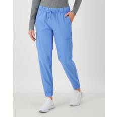 XXS Work Pants Hanes Comfort Fit Scrubs Women's Scrub Joggers Ciel Blue