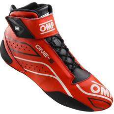 Black Motorcycle Boots OMP Racing Ankle Boots
