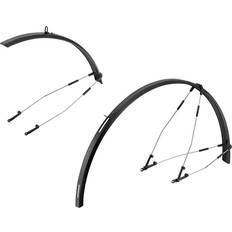 Silver Bike Mudguards Giant Speedshield RGX Fender Set (Black) (38 Version)