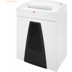 Shredders HSM collection capacity 130 l, collection capacity 130 l, particles, 9 sheets traffic white RAL 9016
