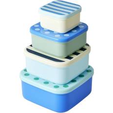 Rice Madkasser Rice Boxes with Stripes and Dots Madkasse 4stk