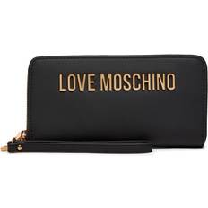 Love Moschino Lettering Wallet in Faux