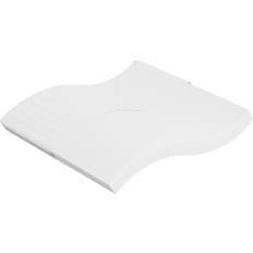 Blanc Matelas en Polyéther vidaXL Mousse Moyennement Doux 200 x 200 cm Matelas en Polyéther