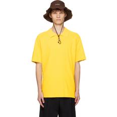 Gelb Poloshirts Jacquemus Poloshirt aus Maschengewebe