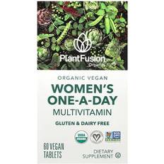 Chromium Supplements PlantFusion Organic One-A-Day Multivitamin Whole Food Blend