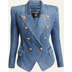 Balmain Blazerit Balmain Cotton Denim Jacket - 8-Button