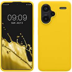 Kwmobile Hülle für xiaomi redmi note 13 pro 5g redmi note 13 pro plus 5g handyhülle Strahlend Gelb 7,70 cm