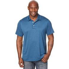 Polo Shirts KingSize Big & Tall Ultra-Soft Moisture Wicking Polo Orion blue marl 2XLT