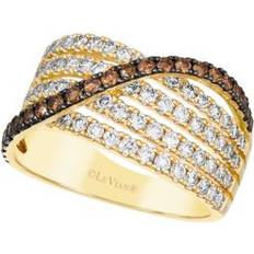 Jewelry Le Vian 3/8 ct. t.w. Chocolate Diamonds, 1.2 ct. t.w. Nude Diamonds Ring 14K Honey Gold, No Color