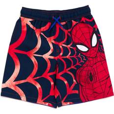 Marvel Swim Shorts Children's Clothing Marvel Spider-Man Little Boys UPF Swim Trunks Bathing Suit Spiderman Red 5-6