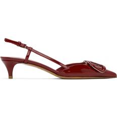 Valentino Garavani Red Heels & Pumps Valentino Garavani VLogo Signature Slingback Heels - Red