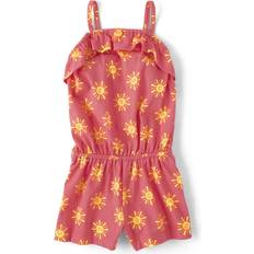 The Children's Place 18-24M Other Sets The Children's Place Baby Toddler Girls Ruffle Romper, Sunshine, 3T