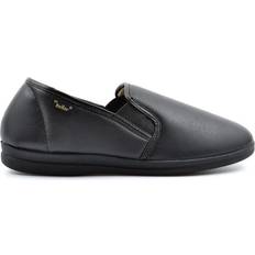 Faux Leather - Women Slippers Dr Keller mens a2372 loungewear/nightwear slip-on full slipper