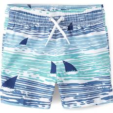 The Children's Place Boys' and Toddler Swim Trunks, Aegean Sea, 3T