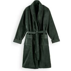 Green - Men Robes Rituals Super Smooth Cotton Bathrobe Men Moss Green