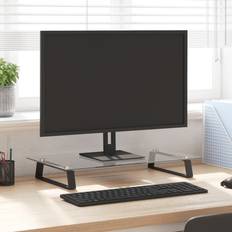 Glasses Room Dividers vidaXL Monitor Stand Desktop Computer Screen Riser 23.6 x 13.8 x 3.1 in Room Divider