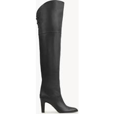 Chloé High Boots Chloé Eve thigh high boot Black 100% Calf-skin leather