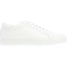 Armani Leather Trainers White