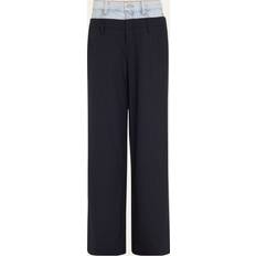 Denim Pantalons Simkhai Ophelia Double Waist Pants