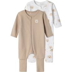 Name It 9-12M Jumpsuits Name It 2-pak natdragt Brun mdr/50