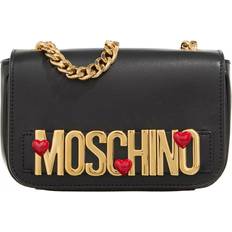 Moschino Crossbody Bags Heart Logo black Crossbody Bags for ladies unisize