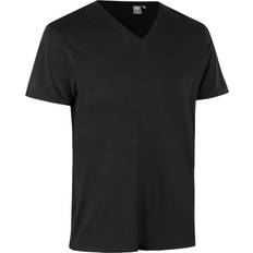 ID Identity V-Hals T-Shirt Herre Black