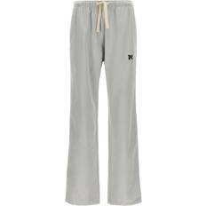 Palm Angels Pantaloni Palm Angels Monogram Travel Pantaloni Grigio Uomo