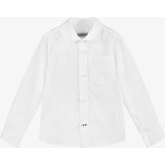 Organic Cotton Shirts Children's Clothing Burberry Boys White Organic Cotton Ekd Shirt 12 year