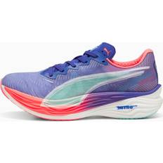 Sportssko Puma Deviate Nitroâ¢ Elite Running Shoes Women, Lapis Lazuli/Sunset Glow/Electric Peppermint