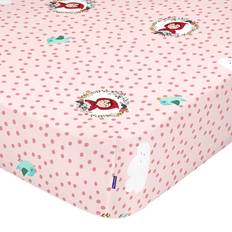 Linne - Rosa Underlakan HappyFriday Fitted HappyFriday MR FOX Bed Sheet Multicolour, Pink, Red (200x)