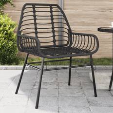 Steel Patio Chairs vidaXL 2 Garden Dining Chair