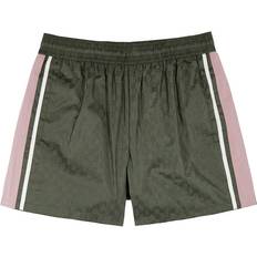 Gucci Swimming Trunks Gucci Logo-jacquard Shell Swim Shorts Green