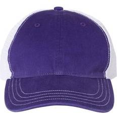 Purple Caps Richardson Garment-washed Trucker Cap