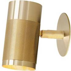 Thorup Copenhagen Cartridge Infälld Vägglampa Liten Mässing Väggarmatur