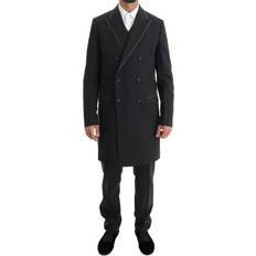 Gråa - Herr Klänningar Dolce & Gabbana Ull Stretch 3-Delad Kostym Gray