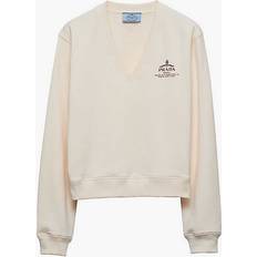 Prada XL Jumpers Prada Cotton V-neck sweatshirt