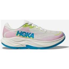 Hoka Women's Rincon Road Running Shoes in Frost/Pink Twilight