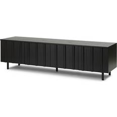 Normann Copenhagen Skåp Normann Copenhagen Rib Low Soft Black Sideboard Trä Sideboard