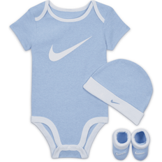 Poliéster Bodys Nike Swoosh Set 3 Piece - En Azul