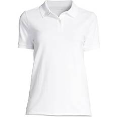 Lands' End XXL Polo Shirts Lands' End Women's Mesh Polo Shirt